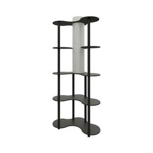 NOTO állólámpa polcokkal 1xE27/40W/230V fekete 666PTR1115 kép