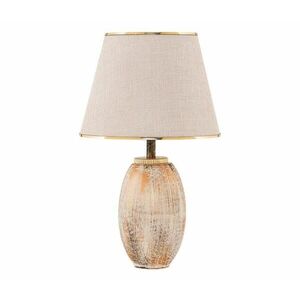 RAMZES asztali lámpa 1xE27/40W/230V krémszínű/arany 687HMY2120 kép