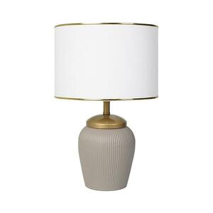 Asztali lámpa RAMZES 1xE27/40W/230V fehér/bézs 687HMY2160 kép