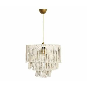 Zsinóros csillár RIMINI 1xE27/40W/230V krémszínű 687HMY2310 kép