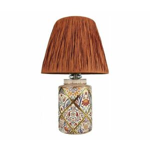 Asztali lámpa RAMZES 1xE27/40W/230V raffia 687HMY2372 kép