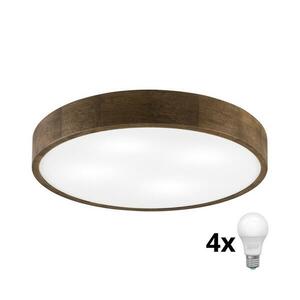 Brilagi - LED mennyezeti lámpa CARVALHO 4xE27/60W/230V tölgy-dió átm. 57, 5 cm 8590828002147 kép