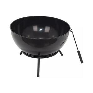 Estilo Home Hordozható fatüzelésű tűzrakó 57x30 cm fekete 5905623250687 kép