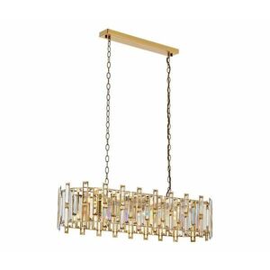 Láncos csillár CRYSTALLINE 13xE14/40W/230V aranyszínű 301AUR1283 kép