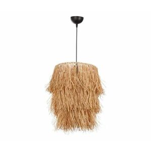 Kábelre függeszthető TASSEL függőlámpa 1xE27/40W/230V raffia 390FLH1811 kép