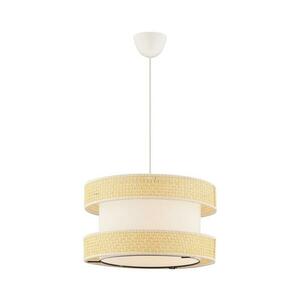 HALO zsinóros függeszték 1xE27/60W/230V krémszínű/bézs 390FLH2461 kép