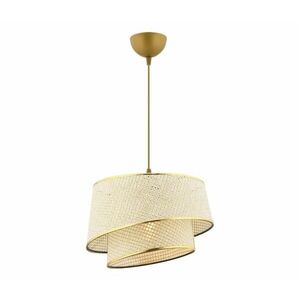 Kábeles csillár BARETTE 1xE27/60W/230V krémszínű/arany 390FLH2485 kép