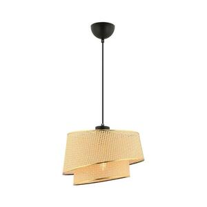 Kábeles függőlámpa BARETTE 1xE27/60W/230V barna/arany 390FLH2487 kép