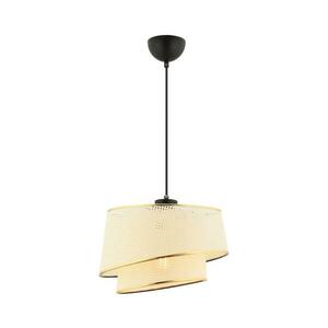 Kábeles csillár BARETTE 1xE27/60W/230V krémszínű/arany 390FLH2493 kép