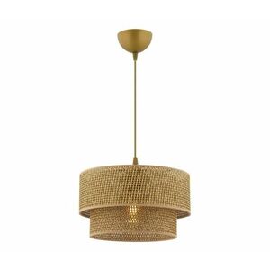 Kábeles csillár ECHO 1xE27/60W/230V barna 390FLH2499 kép