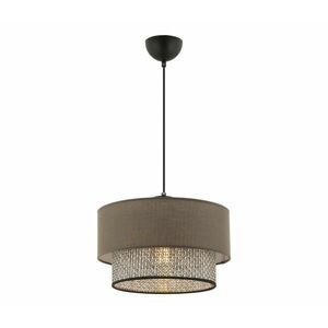 ECHO kábeles függeszték 1xE27/60W/230V barna/szürke 390FLH2506 kép