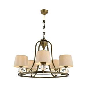 NARA láncos csillár 5xE27/40W/230V sárgaréz 301AUR1112 kép