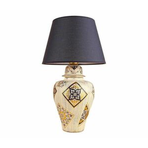 Asztali lámpa RAMZES 1xE27/40W/230V kék/bézs 687HMY2370 kép