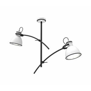 Rudas mennyezeti csillár ZUMBA 2xE27/60W/230V fehér/fekete 32 kép