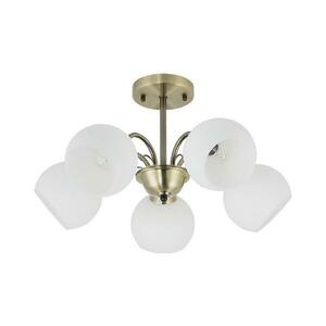 Rúdon függő csillár NESTOR 5xE27/40W/230V sárgaréz 35 kép