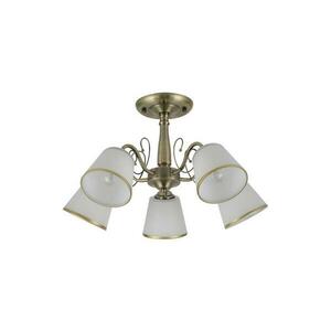 LOSANNA rúdon függő csillár 5x E14/40W/230V, sárgaréz kivitel 35 kép