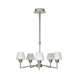 TOGO rúdra szerelt csillár 5xG9/40W/230V matt króm/fehér 35 kép