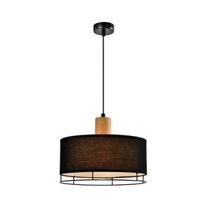 ARDI kábeles függőlámpa 1xE27/40W/230V fekete/barna 31 kép