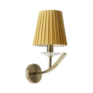 VITORIA fali lámpa 1xE14/40W/230V sárga/sárgaréz 21 kép