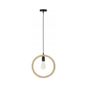 Függőlámpa kábellel KOLO 1xE27/40W/230V bézs/fekete 31 kép