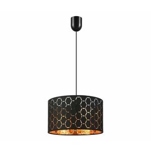 ULLE kábeles függőlámpa 1xE27/15W/230V fekete LM kép