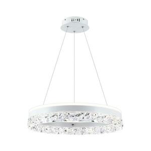 Kábeles LED csillár FROZI LED/32W/230V átm. 50 cm fehér 31 kép