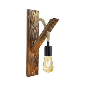 AHSAP fali lámpa 1xE27/40W/230V fenyő dió 806ALD1467 kép