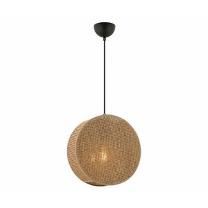 BIG DRUM zsinóros függőlámpa 1xE27/60W/230V barna 390FLH2519 kép