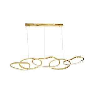 LED zsinóros csillár ANNELI LED/45W/230V 125 cm arany 34 kép