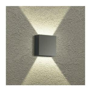 Brilagi - DOUBLERAY LED kültéri fali lámpatest, 4W, 230V, antracit, IP65 BRI246 kép