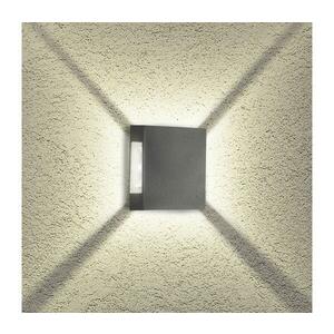Brilagi - QUADRAY LED/4W/230V kültéri fali lámpatest, antracit, IP65 BRI248 kép