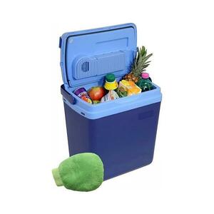 Kijelzős hűtőláda 48W/230/12V 25 l kék 07121 kép