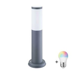 LED RGBW dimmelhető kültéri lámpa OSLO 1xE27/6, 5W/230V IP44 antracit SA00026+AI0818 kép