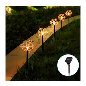 B.V. LED napelemes karácsonyi lámpa 0, 054W, 1, 2V, 1m, IP65, meleg fehér B10201Q8D kép