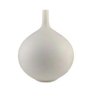 Estilo Home Fehér kerámia váza, 24 cm 5905623250410 kép