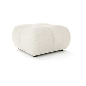 Laski Kárpitozott ALMADA puff 72x72 cm, krémszínű 8590828985549 kép