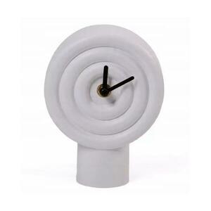 Estilo Home Kerámia asztali óra 16 cm 1xAA fehér 5905623250588 kép