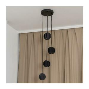 Kábeles függőlámpa GAMBIT 4xGU10/10W/230V fekete W kép