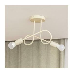 Felületre szerelhető csillár OXFORD 2xE27/15W/230V krémszínű W kép