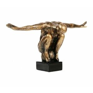 Estilo Home Asztaldísz 25x41x20 cm gyanta/arany patina 5905623250465 kép