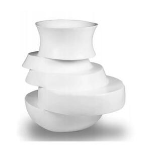 Estilo Home Váza 38x33x36 cm gyanta/fehér 5905623250694 kép
