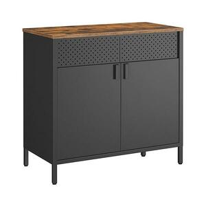 Euziel FIRA komód fekete/barna színben LSC102B01V1 kép