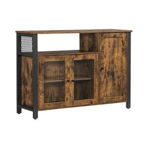 Euziel FIRA barna/fekete komód LSC096B01 kép