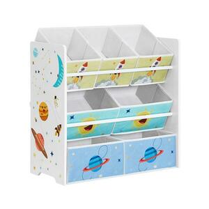 Euziel Gyerek tároló polc ANET kék kép