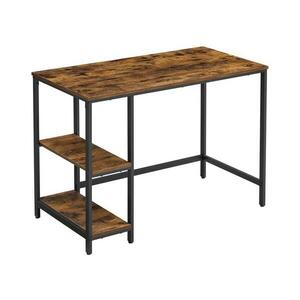 Euziel Íróasztal SOLEA – barna/fekete LWD046B01 kép