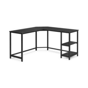 Euziel SOLEA sarokíróasztal fekete LWD072B56 kép