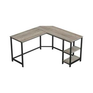 Euziel SOLEA sarokíróasztal barna/fekete LWD72MB kép