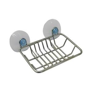 UTC Drótos fali szappantartó tapadókorongokkal 8, 6x12 cm fényes króm 320112 kép