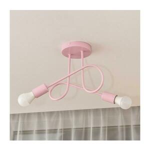 Felületre szerelhető csillár OXFORD 2xE27/15W/230V rózsaszín W kép