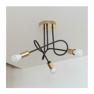 Felületre szerelhető OXFORD csillár 3xE27/15W/230V arany/fekete W kép